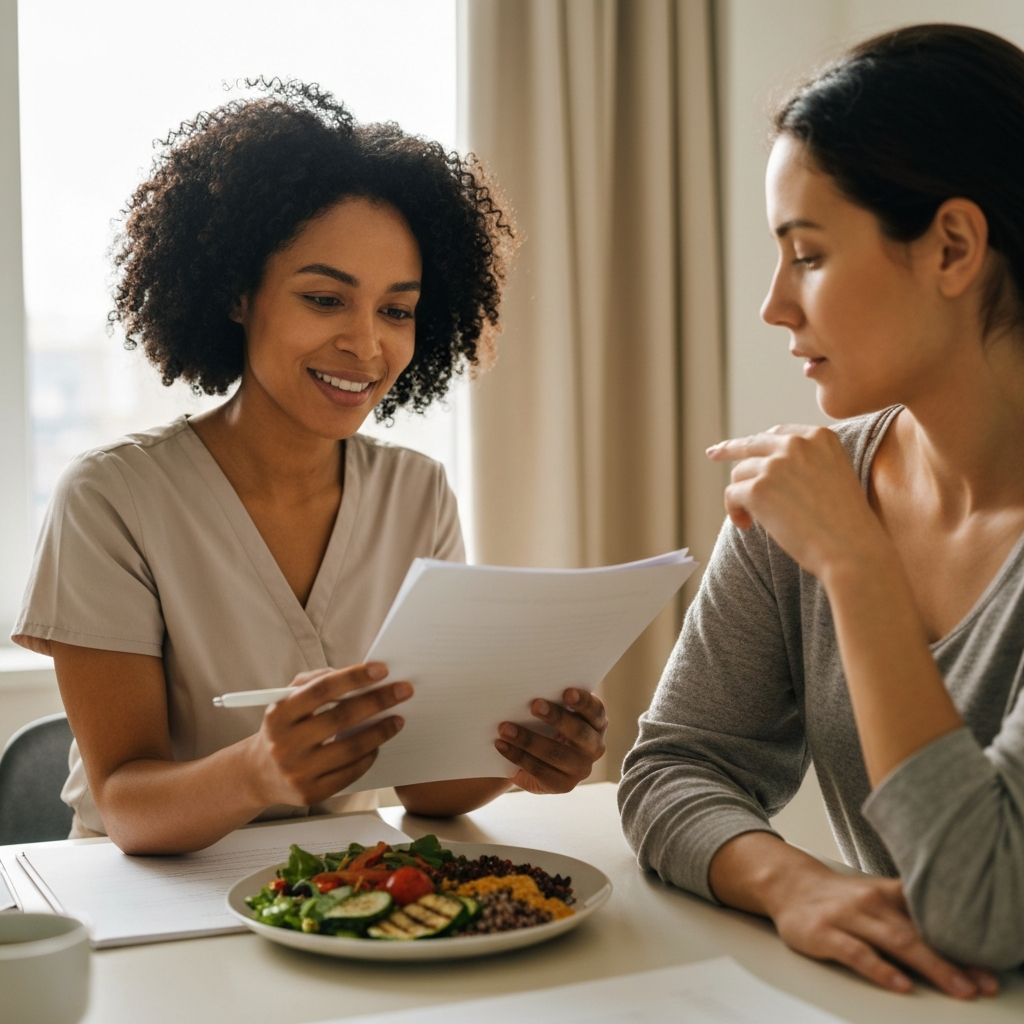 Food approach adjustment