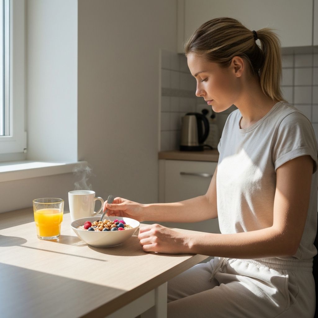 Daily eating routines